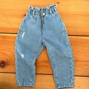 Zara mom jeans 18-24 months